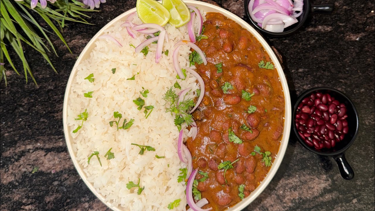Rajma Chawal Recipe😋|Rajma Curry|Rajma Masala Recipe|Punjabi Rajma Recipe|Rajma Curry Recipe 