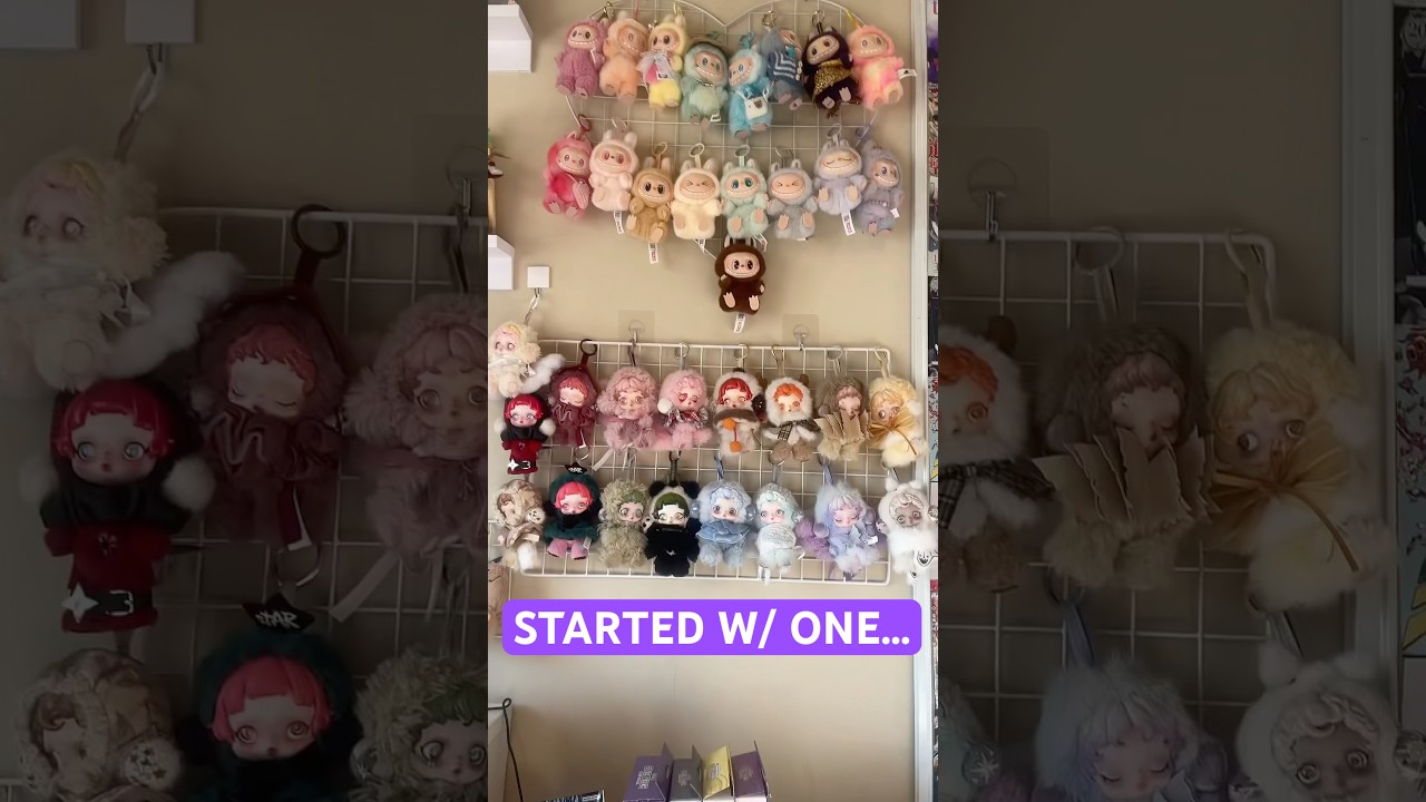well it did start with just one&hellip; #labubu #skullpanda #popmart #collection #labubudisplay #plushie