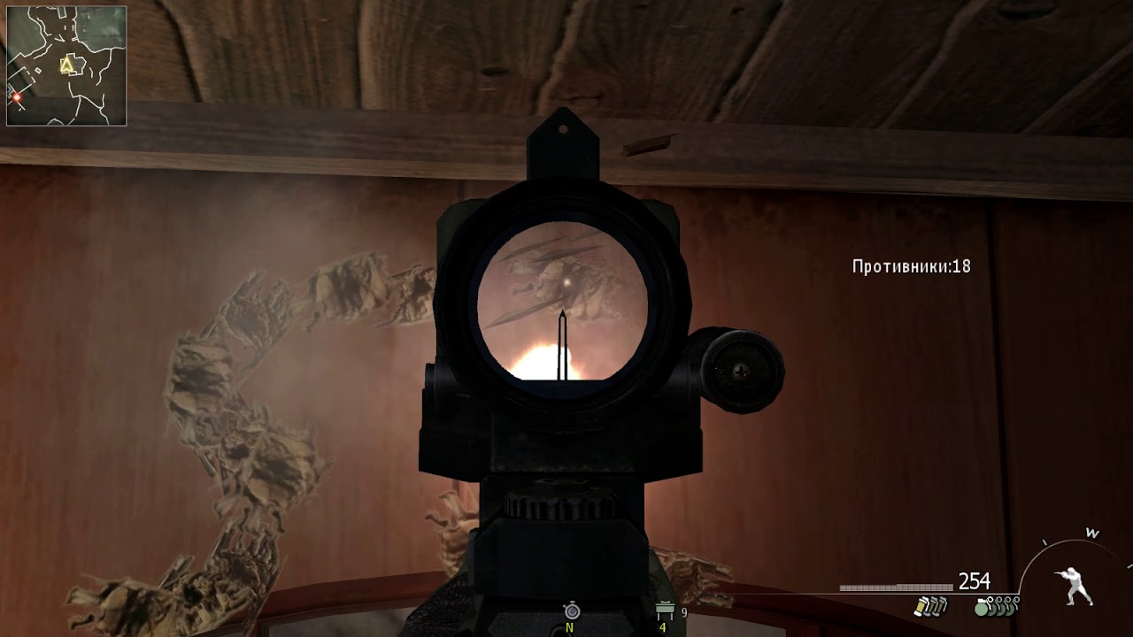 COD Modern Warfare 2 СПЕЦОПЕРАЦИИ ВЕТЕРАН №18  3 звезды Штурм Усадьбы