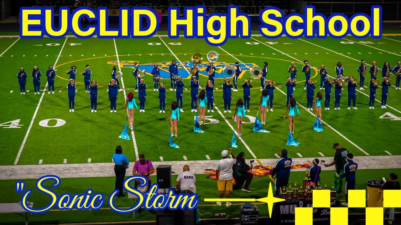 Euclid High School | "Sonic Storm" Marching Band | 2024 Music Through The Streets Performance