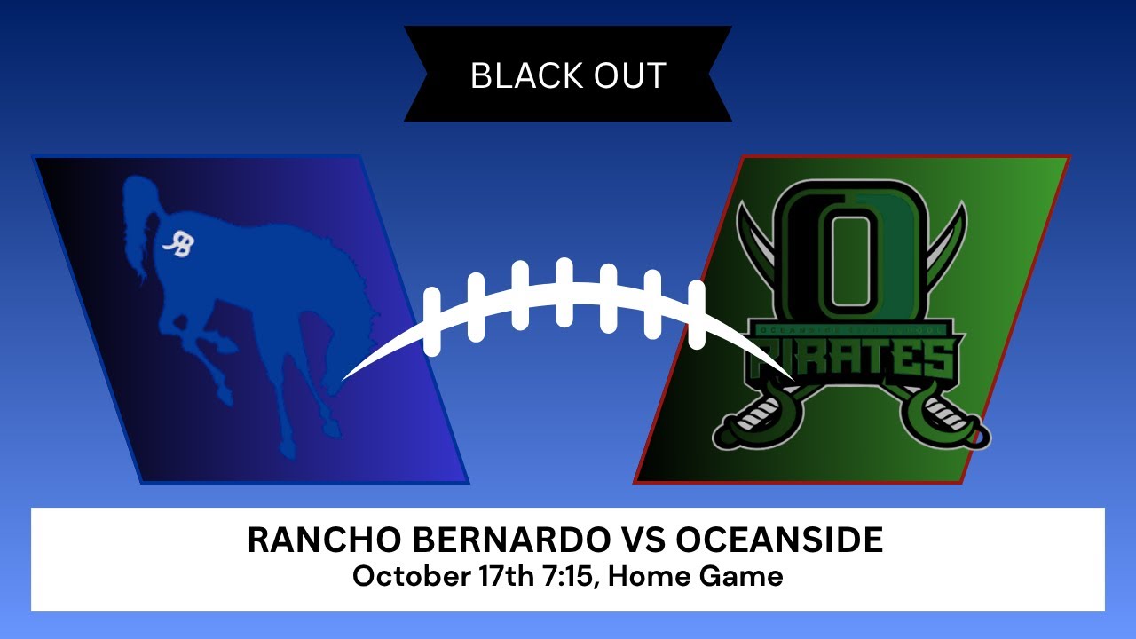 10-17-2025 RBHS Bronco Football vs. Oceanside