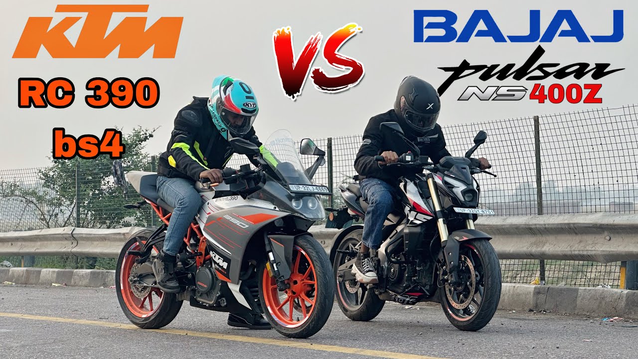 New pulsar ns400Z vs ktm rc 390 bs4 Arun Dream 10r