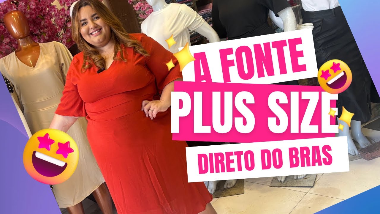 MODA PLUS SIZE DIRETO DA FONTE BR&Aacute;S | Vestidos apartir de R$25,00 #br&aacute;s #modaplussize 