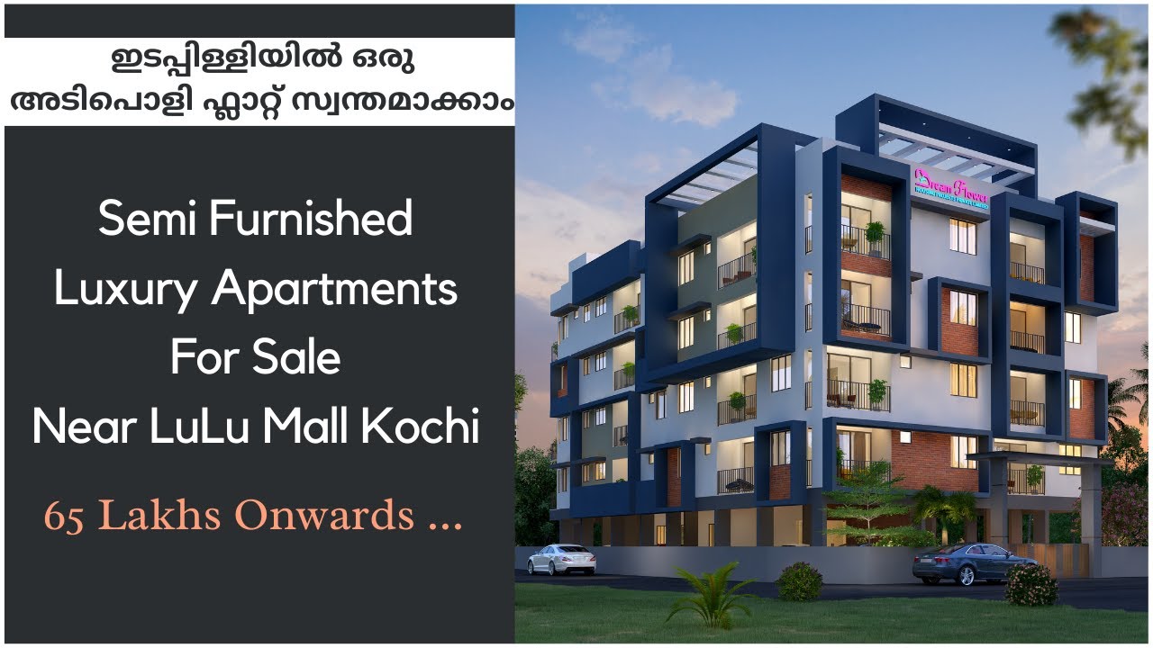 കൊച്ചിയുടെ ഹൃദയഭാഗത്തു ഒരു കിടിലൻ പ്രൊജക്റ്റ് - Luxury Apartments For Sale Near Lulu Mall Kochi.