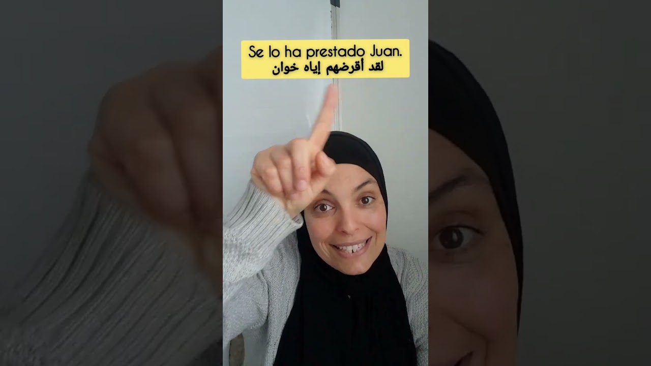 Ejercicio تمرين / pretérito perfecto + pronombres ماضي قريب + ظمائر 