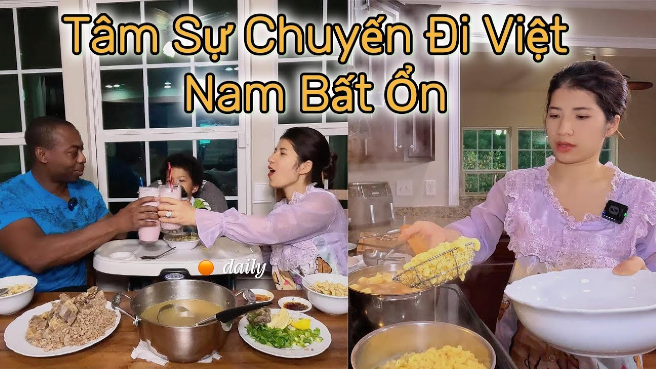 #77 Chồng Mỹ Ăn Sạch Tô Nui Thịt Bầm Vợ Nấu - Cuộc Sống Mỹ