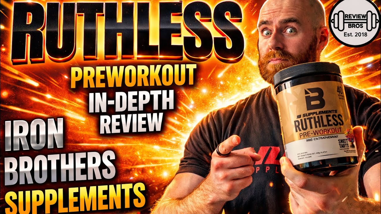 YOU SWEET TART 😏 RUTHLESS Pre-Workout Review (IRON BROTHERS) 