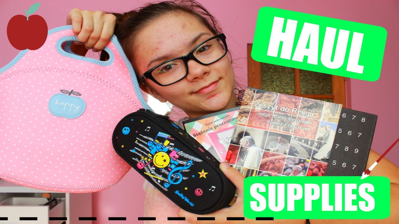 #1 Back To School: Supplies Haul 2015