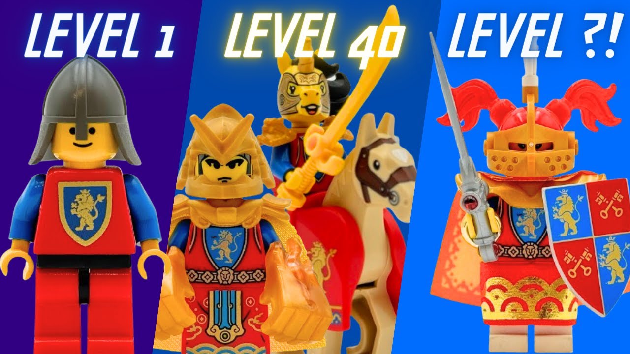 Building a custom CASTLE Lion Knights Army!