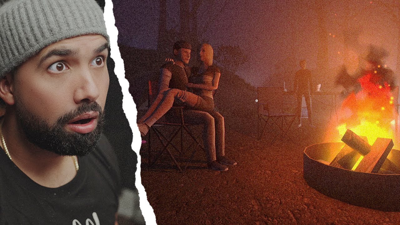 Camping With Friends, BUT THERES A KILLER WEREWOLF..