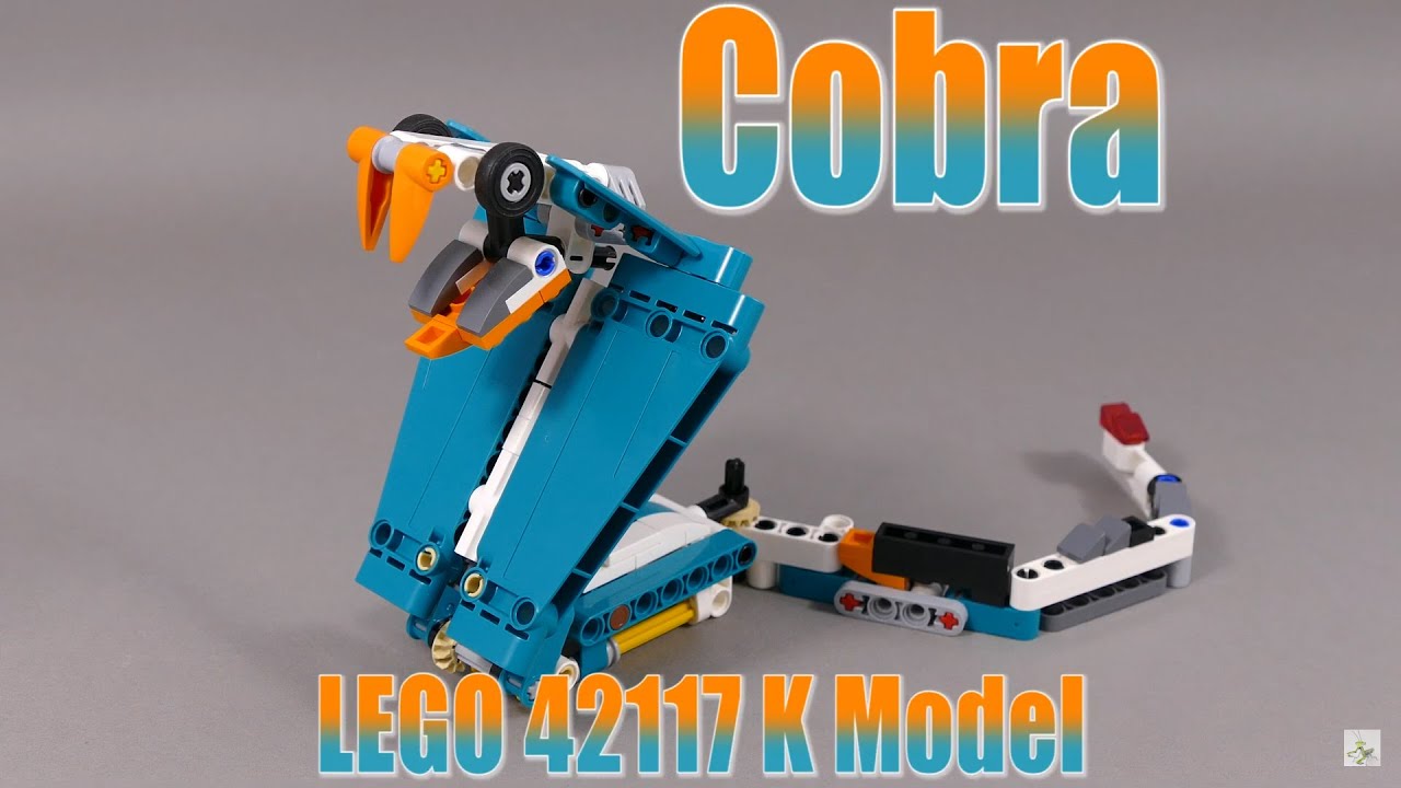 Cobra - LEGO Technic 42117 K Model with FREE INSTRUCTIONS! #snake #grohl666 #42117 #technic #lego
