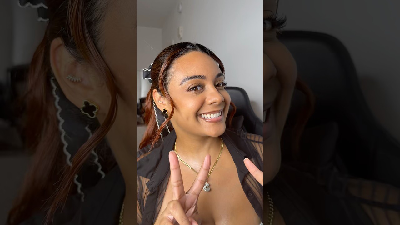 Quick GRWM using humidity/heat proof makeup products 