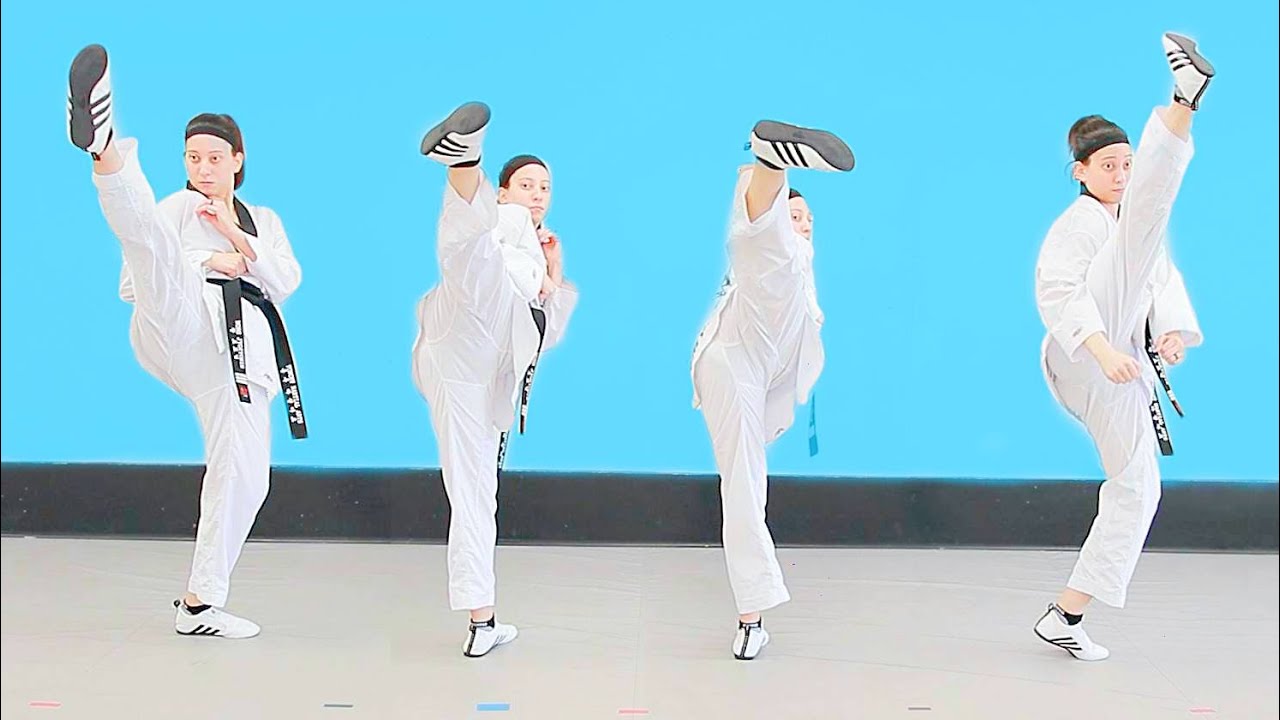 4 Basic Kicks for Taekwondo!