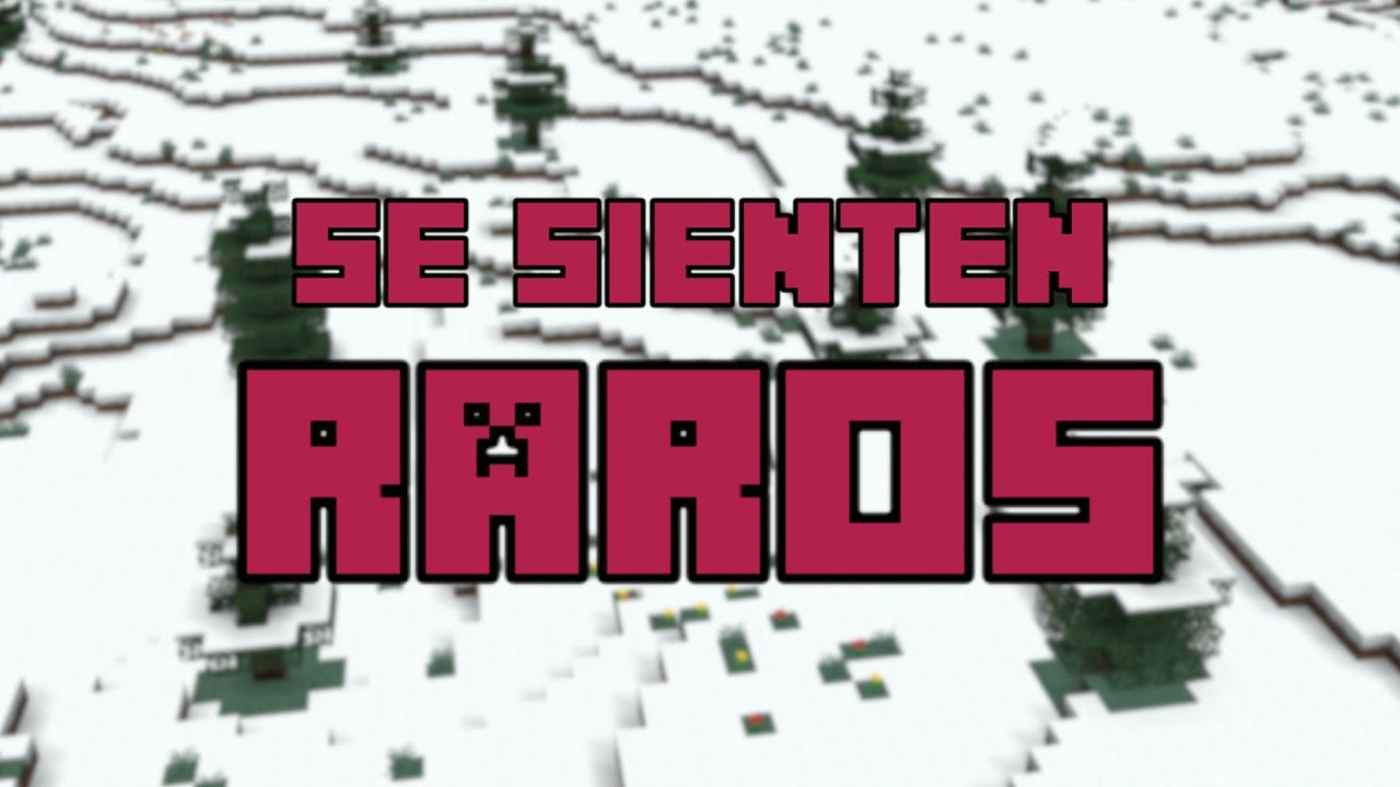 Los BIOMAS NEVADOS de Minecraft son RAROS