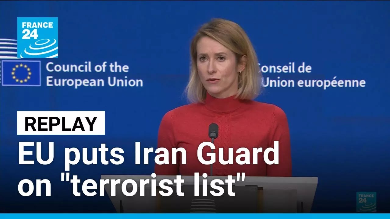 Replay: Iran Guard joins EU 