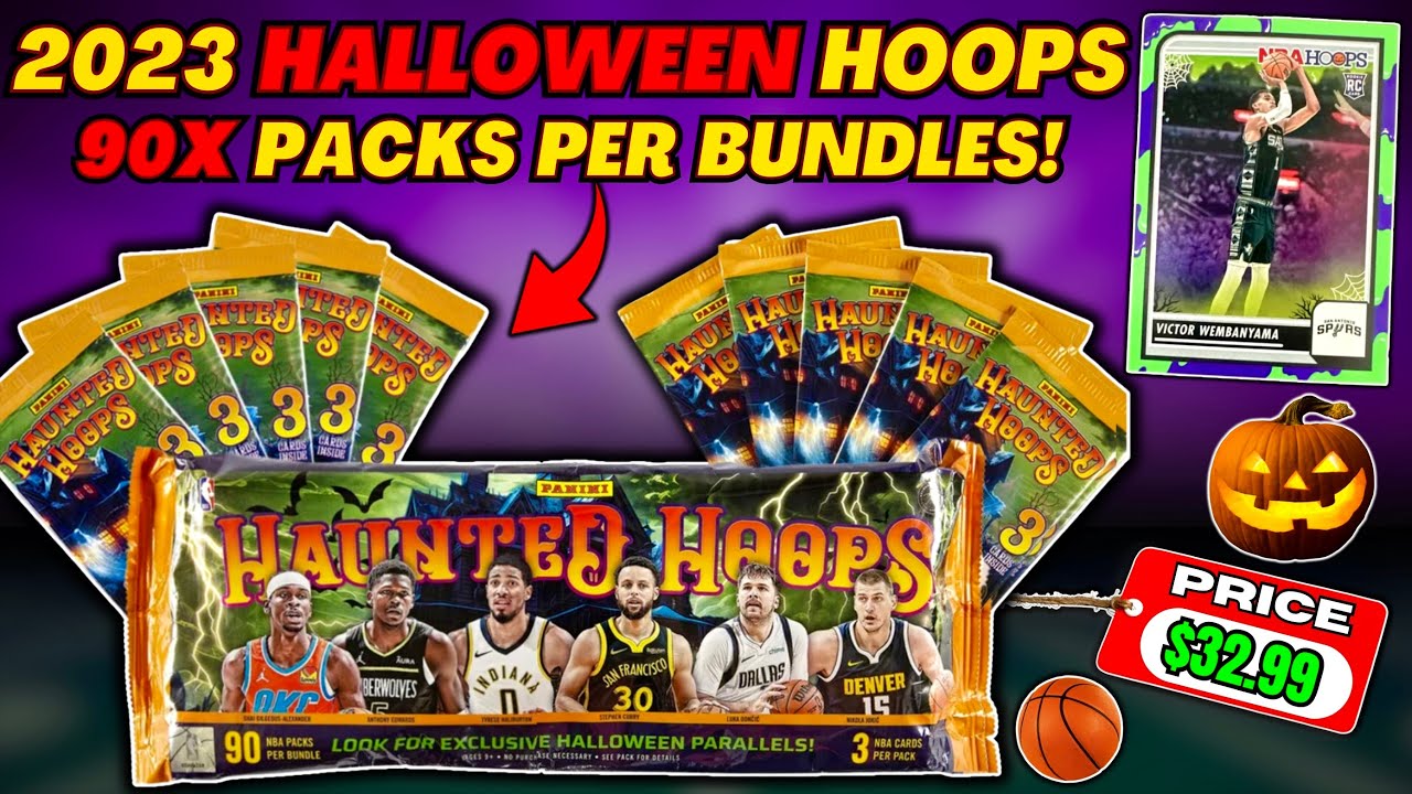 *90 комплектов всего за 30 долларов?!😱 Обзор баскетбольного набора HAUNTED HOOPS 2023 года!🏀