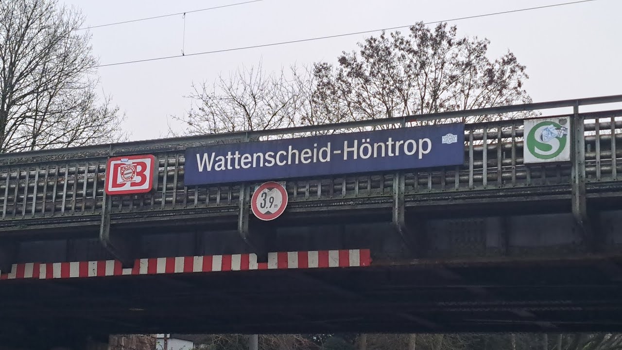 S-Bahnhaltepunkt Wattenscheid-Höntrop – S-Bahn Stop Wattenscheid-Höntrop