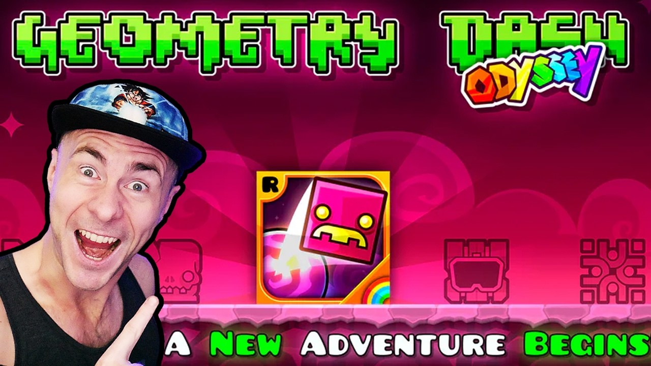 This NEW GEOMETRY DASH Game Is THE BEST ONE YET - GD Odyssey 100% ALL COINS