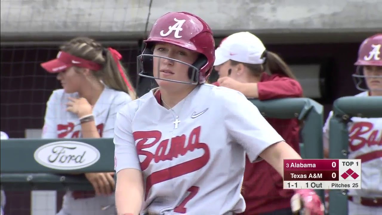 NCAA Softball 2019 : #3 Alabama vs Texas A&M Game2 Mar 23