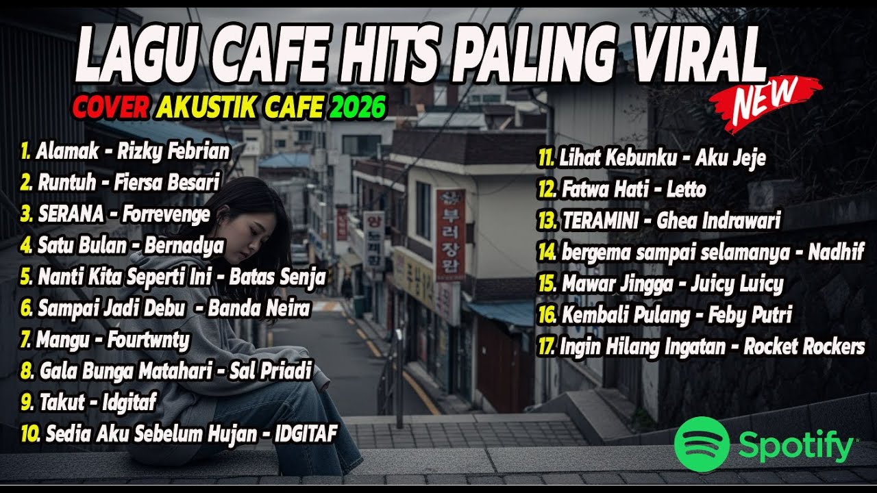 VIRAL! Lagu Café Akustik Terbaik 2026 ☕ Top Hits Spotify | Diputar di Mana-Mana