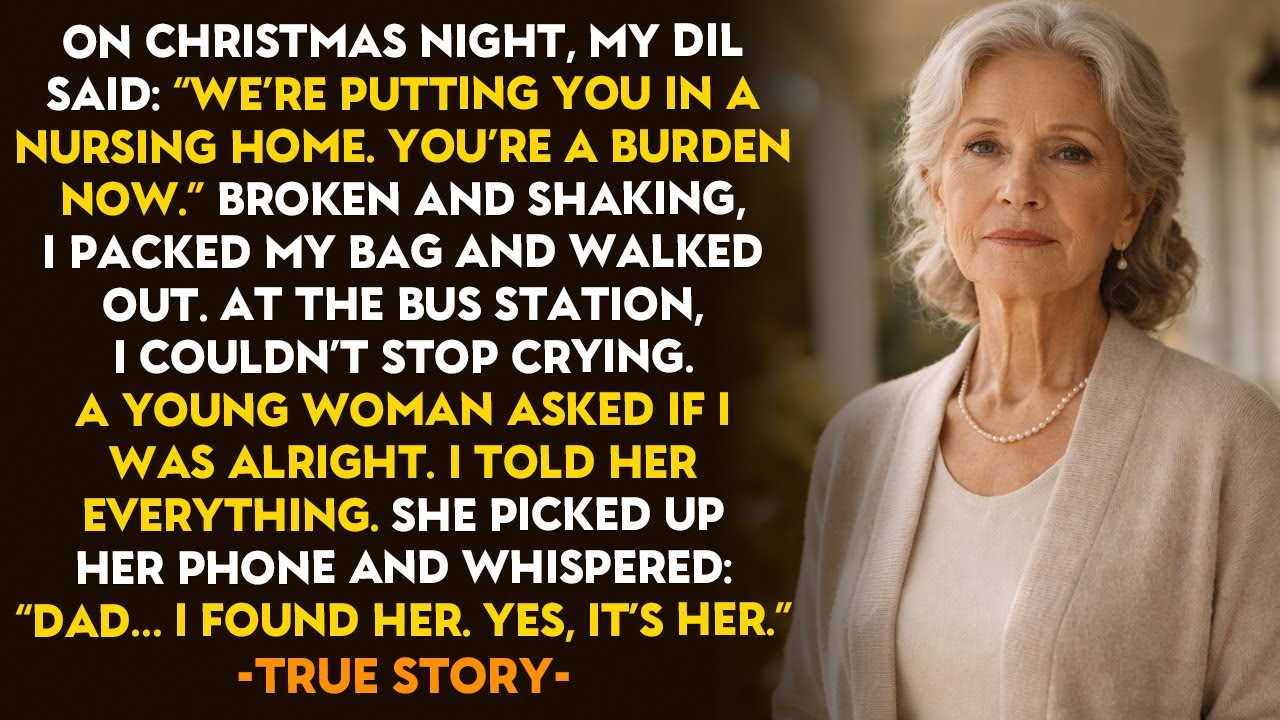 HER TRUE STORY FROM OHIO👵💔On New Year’s Eve, My DIL Said “We’re Putting You In A Nursing Home.” So I