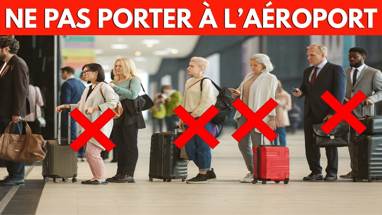 Tenues de voyage à ne JAMAIS porter à l’aéroport (ou dans l’avion !) | Génie du Voyage