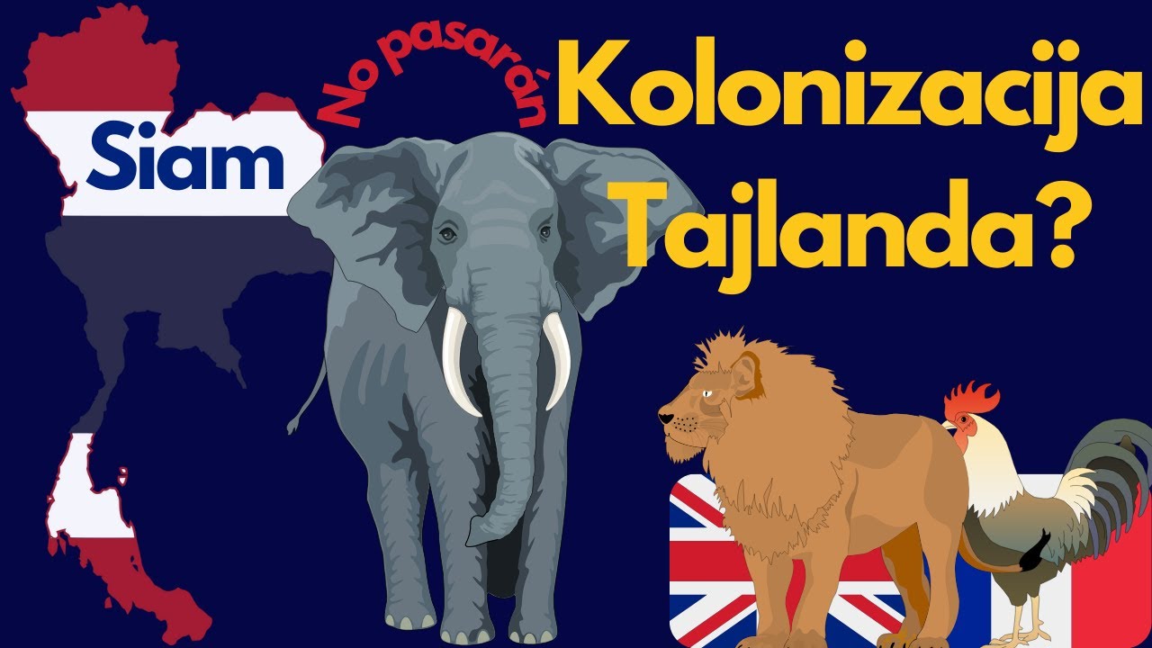 KAKO JE TAJLAND IZBJEGAO KOLONIZACIJU? 🇹🇭 | Kolonijalizam | Jugoistočna Azija | Siam | Fabula Docet