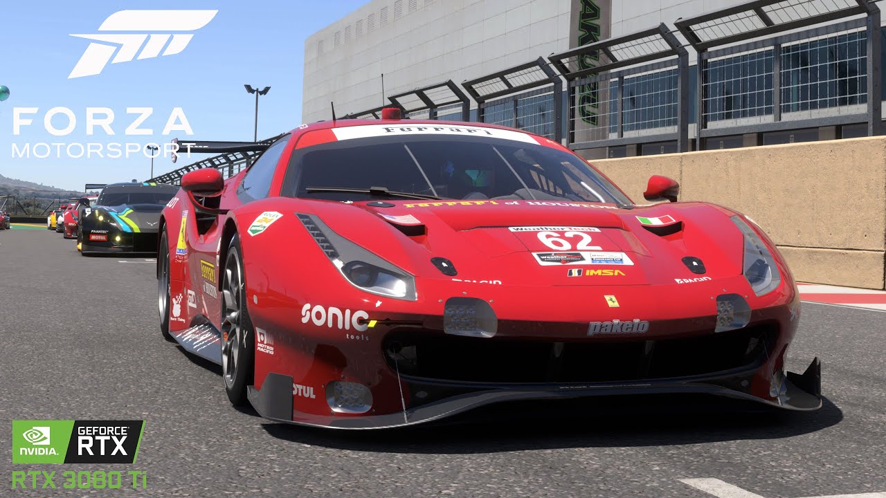 Forza Motorsport - Kyalami - Ferrari Competizione 488 GTE • 4K #rtx3080ti #forzamotorsport
