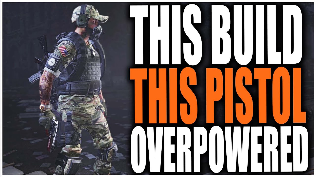 THE DIVISION 2 - THIS BUILD WITH THIS EXOTIC PISTOL IS SO OVERPOWERED AND IT'S NOT THE REGULUS!