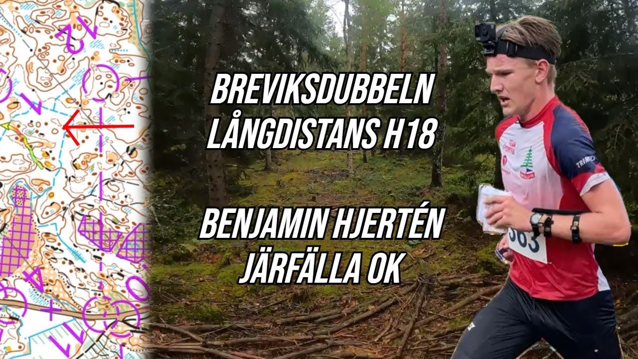 Headcam Orienteering - Breviksdubbeln långdistans H18