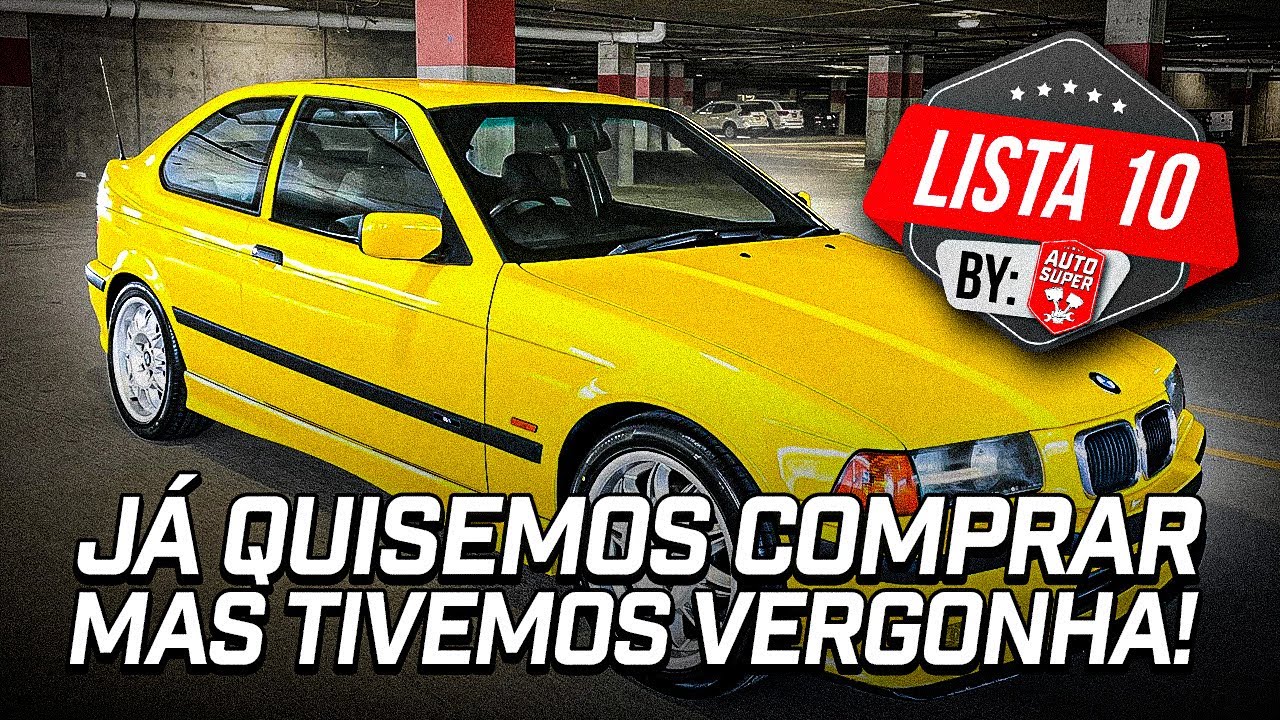 10 CARROS QUE TODO MUNDO JÁ QUIS, MAS TIVERAM VERGONHA DE TER POR OPINIÃO ALHEIA!?