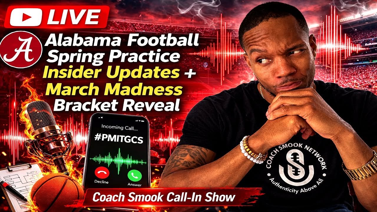 🔴 LIVE: Alabama Spring Football Breakdown + How Far Alabama Hoops Will Go in March Madness