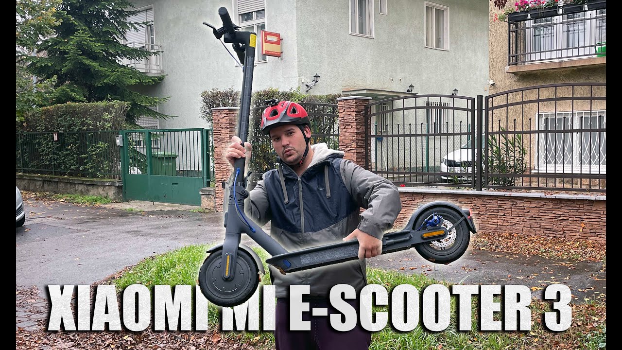 Xiaomi Mi Electric Scooter 3 teszt - A LEGJOBB elektromos roller?!