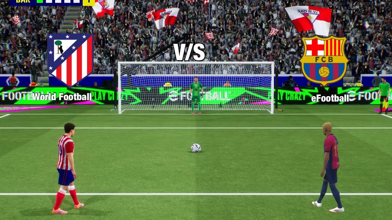 FC Barcelona vs Atletico Madrid Penalty | Match Highlights | eFootball 2026 Gameplay