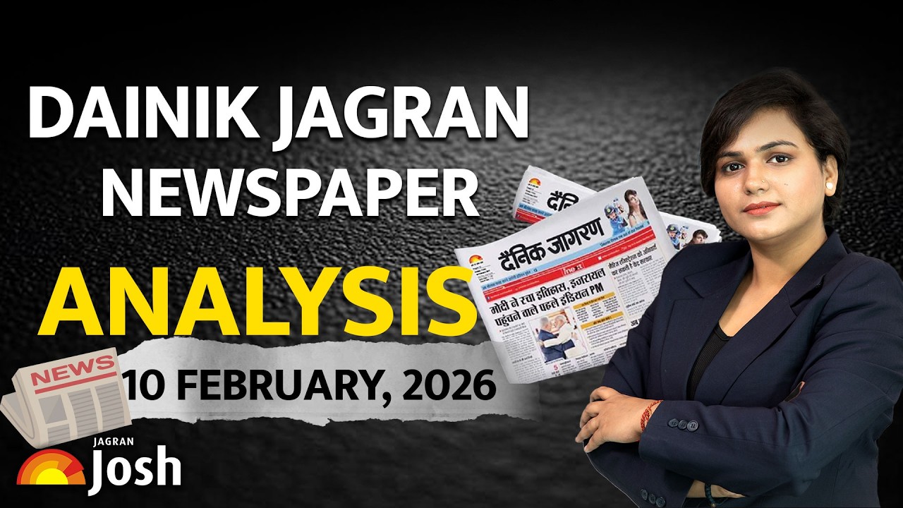 Dainik Jagran Newspaper Analysis | 10 February 2026 | UPSC Current Affairs LIVE