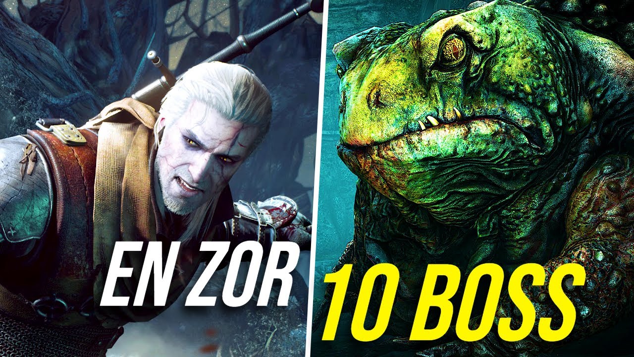 Oyunculara göre EN ZOR 10 Boss Savaşı - Witcher 3