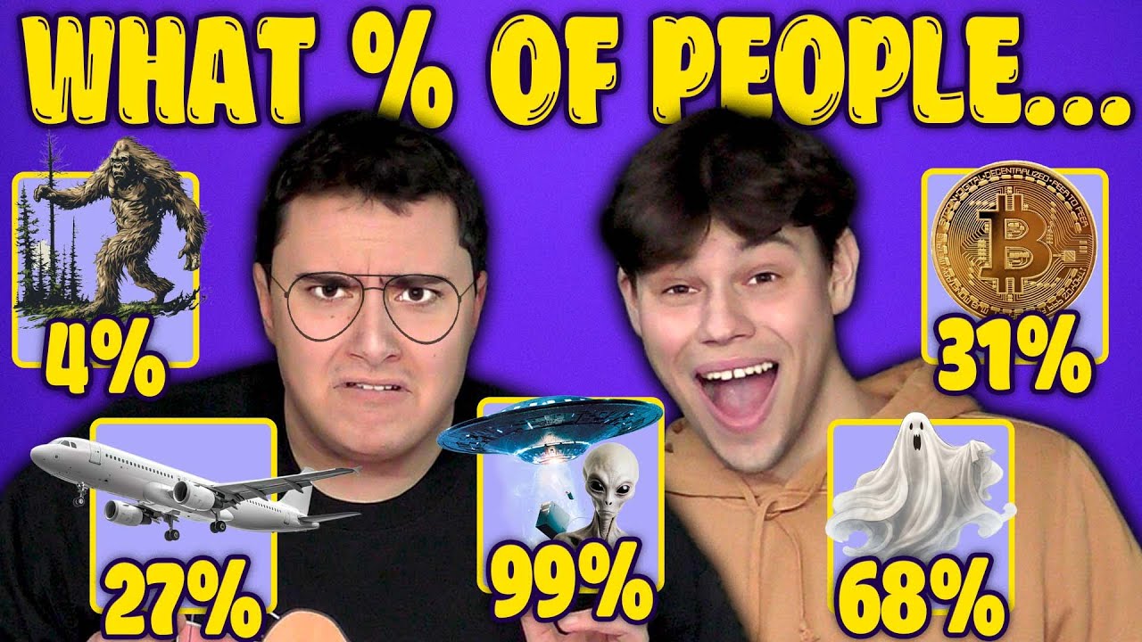 What Percentage Of Americans Have Seen Bigfoot?!! | % Game