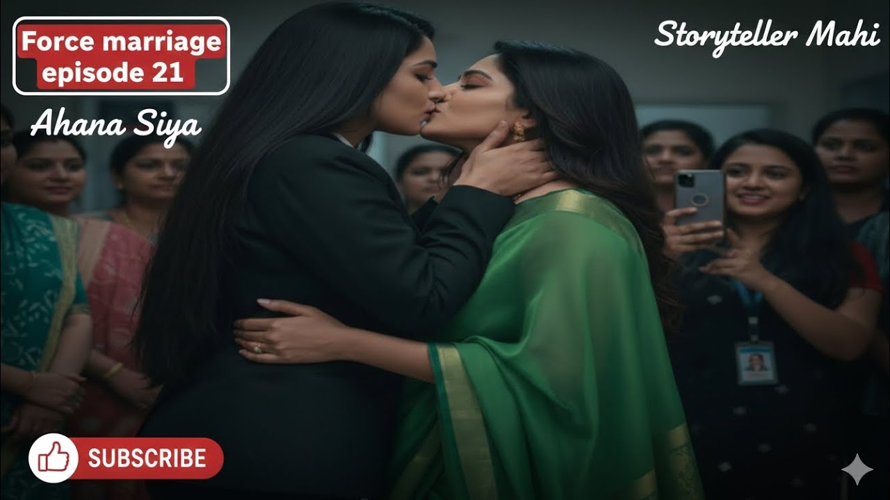 Ahana kissed 💋 Siya 😘//Force marriage 💔//episode 21//Ahana ✨ Siya//Lesbian Love Story 💌