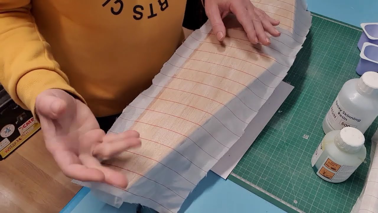 Glassing the tail plane Quarter Chippy Pt 23