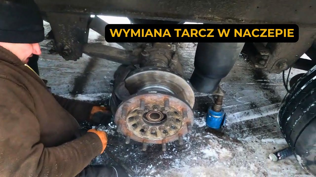 Wymiana tarcz w naczepie | Gumiarze, odcinek 147