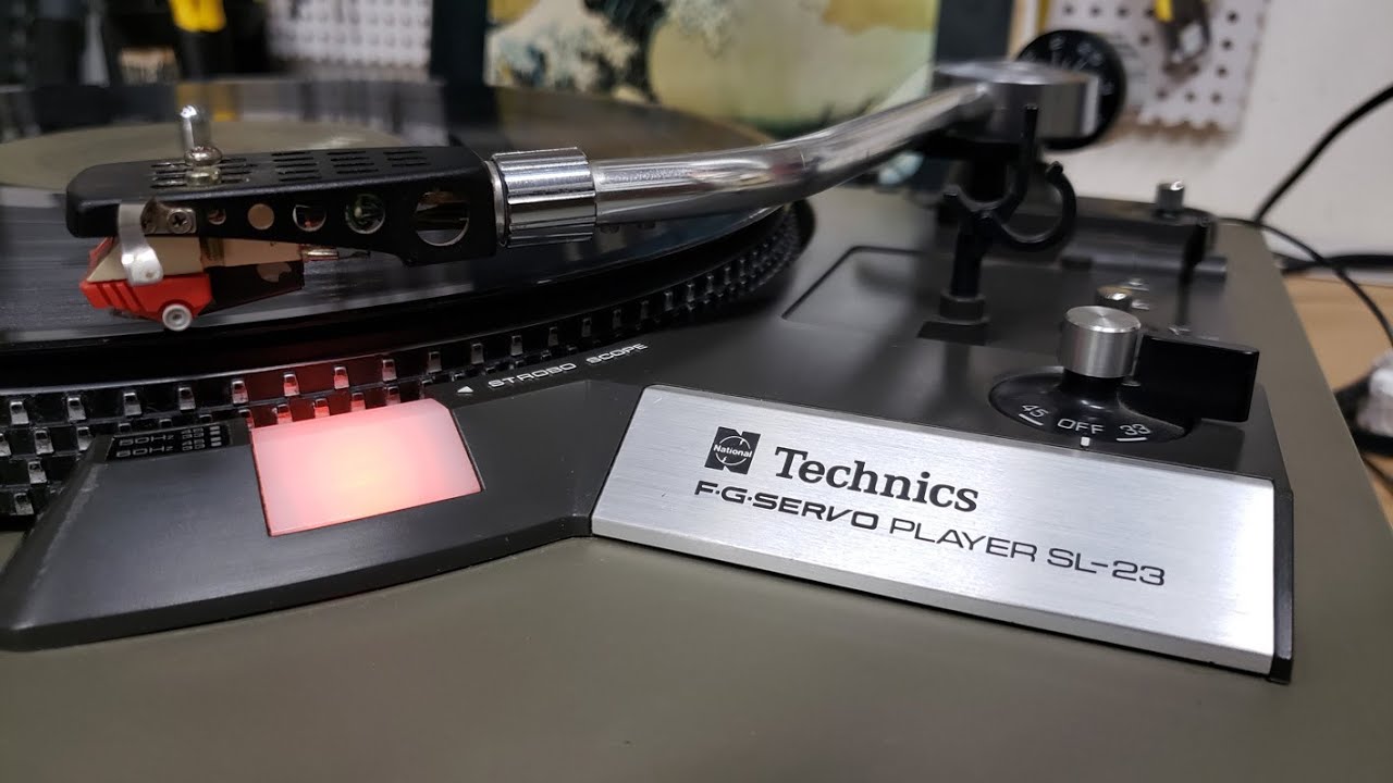 Technics SL-23 - Problema de Rotação