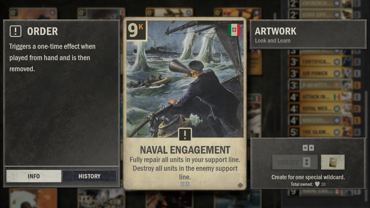 When one card turns the battle!