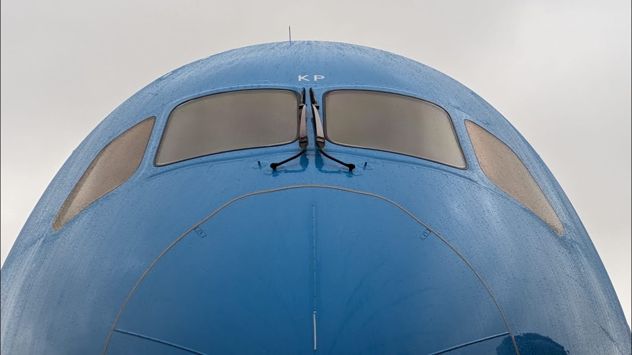 First Captain's Flight Joost van Hoek @ KL565