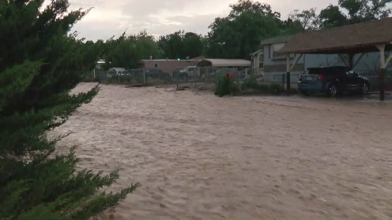 Heavy rain causes flooding across parts of New Mexico