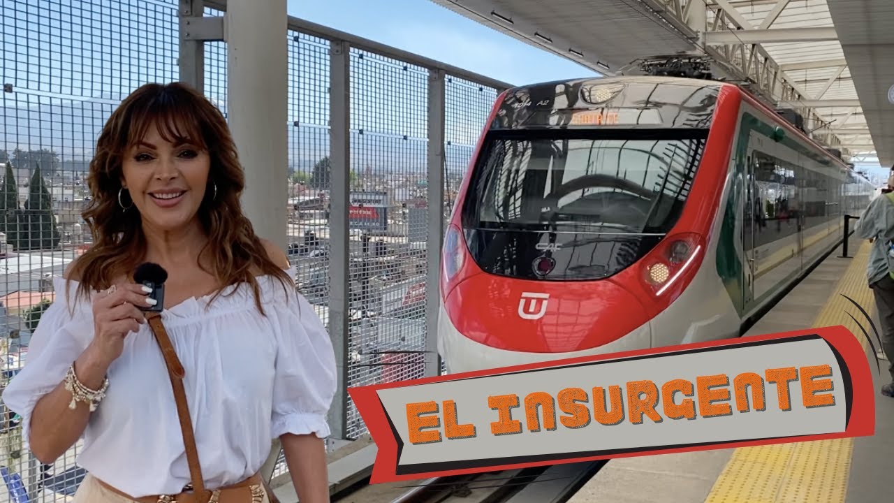 Viajé en el Tren Interurbano México-Toluca 😎