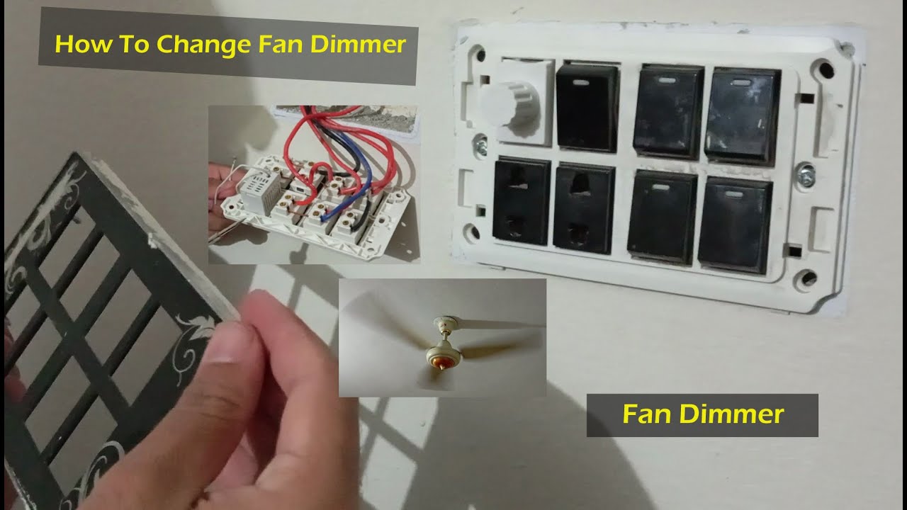 How to change Fan Dimmer | China Fitting | Smart Tech