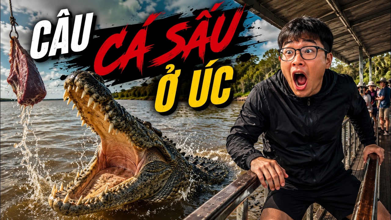 3 NGÀY TẠI VƯƠNG QUỐC CÁ SẤU : NƠI CON NGƯỜI CHỈ LÀ THỰC ĐƠN...