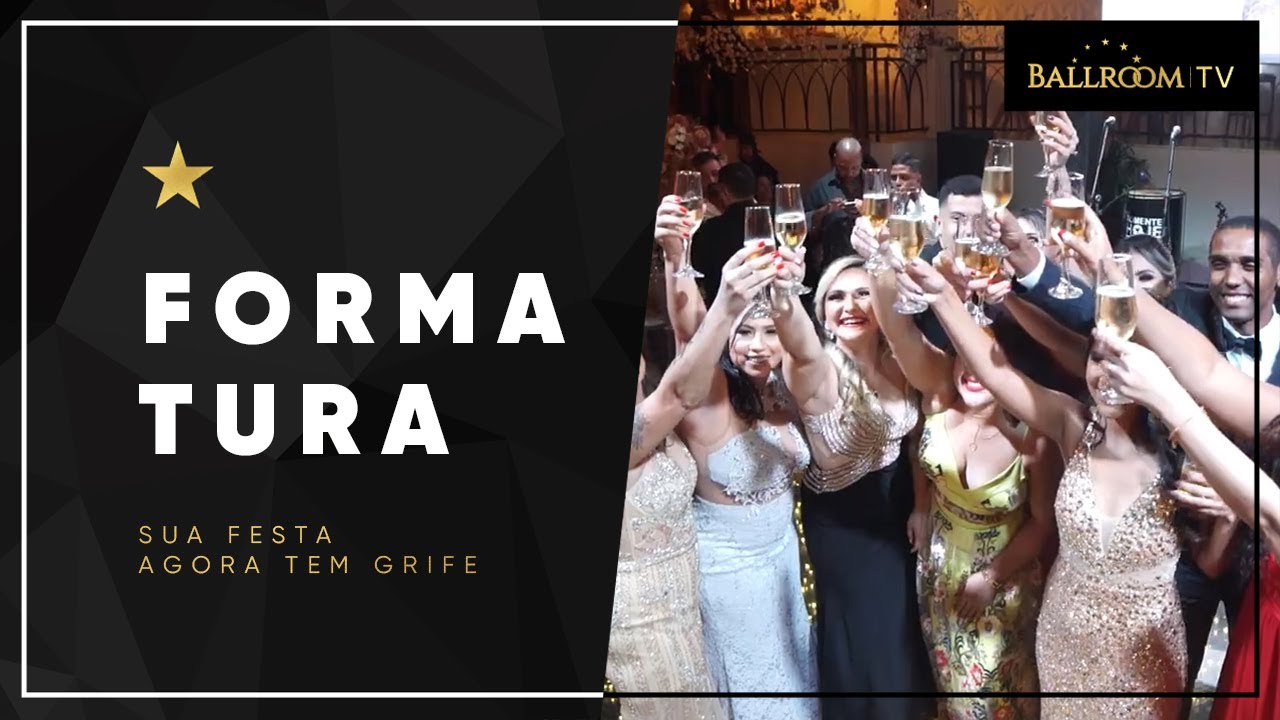 Incrível baile de formatura realizado na Ballroom Nova Iguaçu