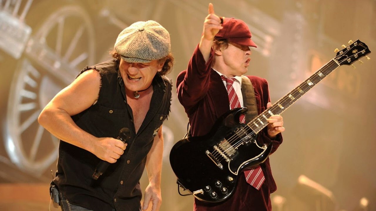 AC/DC - Whole Lotta Rosie (Live) (GUITAR BACKING TRACK  w/VOICE)