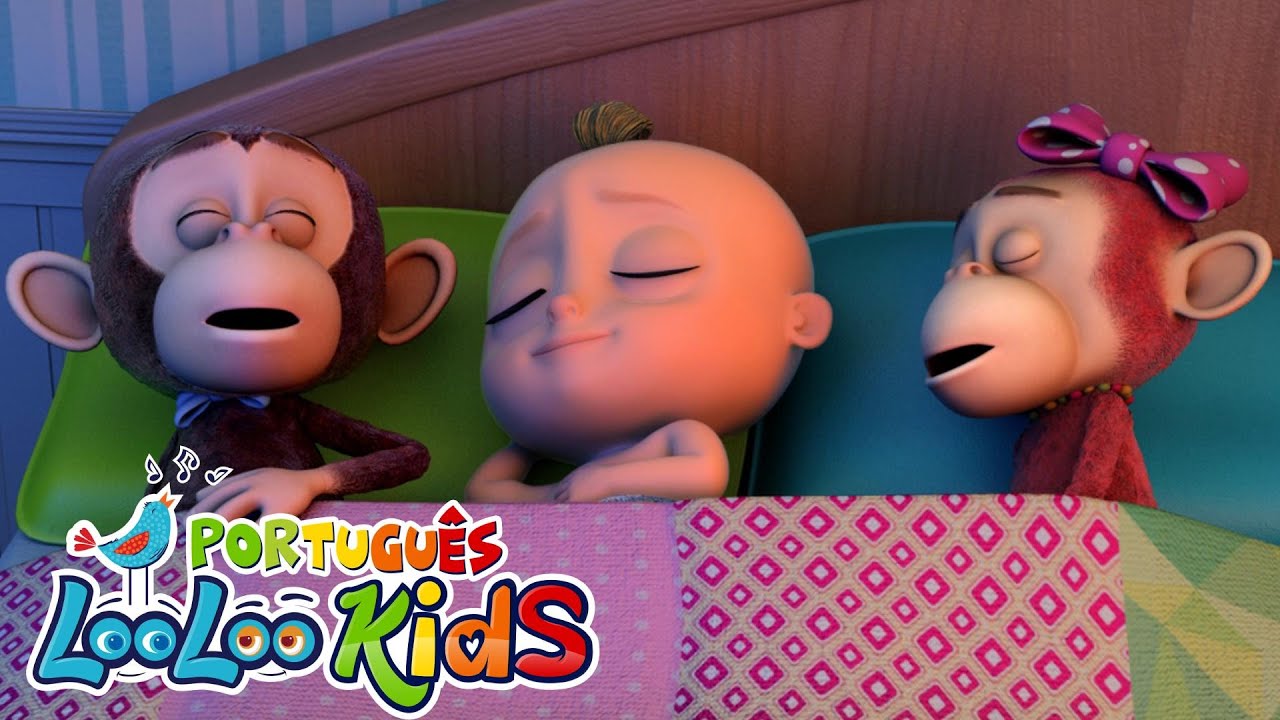 Dez na cama - Músicas Infantis Divertidas - canções para bebe - LooLoo Kids Português